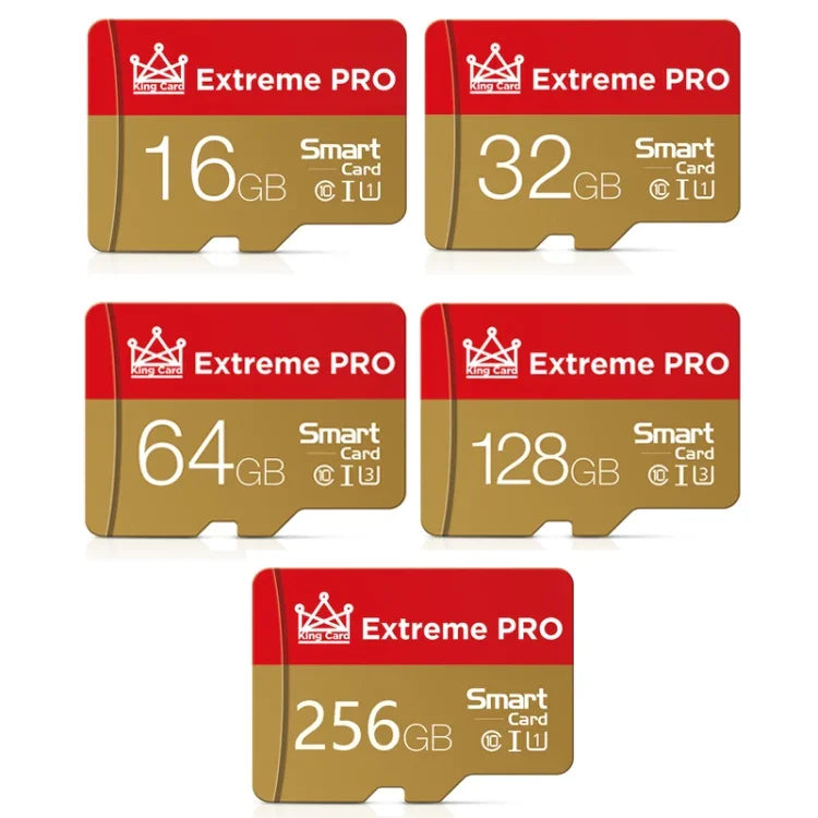 Carte mémoire de surveillance pour téléphone portable King Card RY032G518, 16 Go, 32 Go, 64 Go, 128 Go