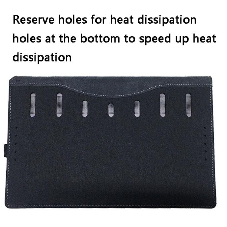 Housse d'ordinateur portable en cuir PU, pour HP Spectre X360 13-AW 13,3, pour HP Spectre X360 15-EB 15,6