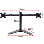 Support de levage de moniteur de bureau, support de bureau à double écran, pince de table à double écran, support de bureau à quatre écrans, pince de table à quatre écrans