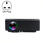 Projecteur LED domestique YG530 petit HD 1080p, prise US, prise EU, prise UK, prise AU