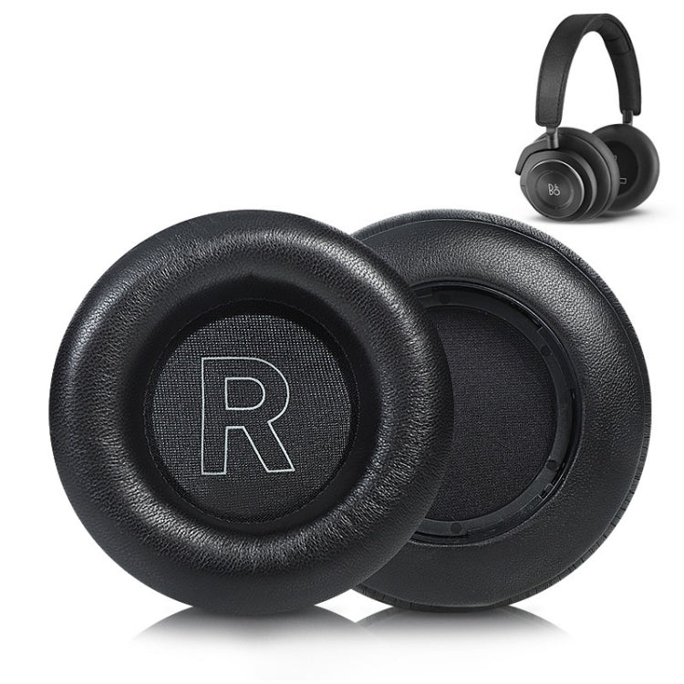 2 paires de coussinets en cuir véritable éponge pour B&O BeoPlay H7 / H9 / H9i, H7 / H9 / H9i (Noir), H7 / H9 / H9i (Abricot)
