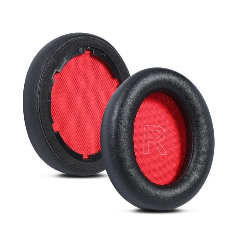 2x housses d'écouteurs en cuir protéiné et éponge pour Anker Soundcore Life, Q10 (Noir), Q10 (Noir+Rouge), Q10 (Bleu+Orange), Q20 (Noir), Q30 (Noir), Q30 (Bleu Foncé), Q30 (Rose Clair), Q35 (Noir), Q35 (Bleu Foncé), pour Anker Soundcore Life Q35