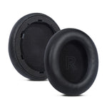 2x housses d'écouteurs en cuir protéiné et éponge pour Anker Soundcore Life, Q10 (Noir), Q10 (Noir+Rouge), Q10 (Bleu+Orange), Q20 (Noir), Q30 (Noir), Q30 (Bleu Foncé), Q30 (Rose Clair), Q35 (Noir), Q35 (Bleu Foncé), pour Anker Soundcore Life Q35