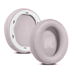 2x housses d'écouteurs en cuir protéiné et éponge pour Anker Soundcore Life, Q10 (Noir), Q10 (Noir+Rouge), Q10 (Bleu+Orange), Q20 (Noir), Q30 (Noir), Q30 (Bleu Foncé), Q30 (Rose Clair), Q35 (Noir), Q35 (Bleu Foncé), pour Anker Soundcore Life Q35