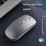 C7002 Souris sans fil lumineuse colorée 4 boutons 2400 DPI, 2.4G Blanc, 2.4G Or Rose, 2.4G Noir, 2.4G Gris Argenté, Double mode Blanc, Double mode Noir, Double mode Argent, Double mode Or