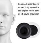 2 coques d'écouteurs en éponge de protéine pour Beyerdynamic T51P/T50P/T51I