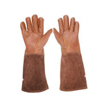 1 paire de gants de jardinage en cuir anti-coupures à motifs floraux, Taille : S, M, L, XL