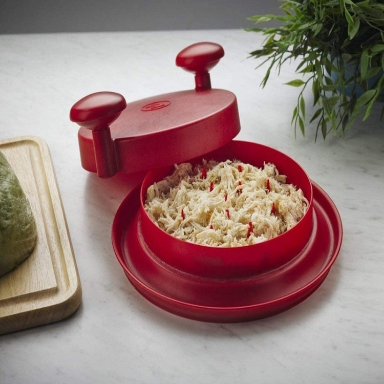 Déchiqueteuse de poulet Machine à farcir la viande de bœuf, boîte neutre rouge, boîte neutre noire