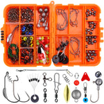 Set d'accessoires pour hameçon calamar de route 213 pièces, 213 pièces (orange), 213 pièces (noir)