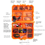 Set d'accessoires pour hameçon calamar de route 213 pièces, 213 pièces (orange), 213 pièces (noir)