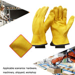 1 paire de gants de jardinage résistants à l'usure en cuir de vache JJ-1011, tailles : M, L, XL