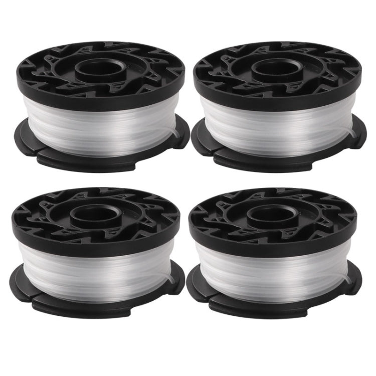 Ligne de tonte en corde de gazon en nylon 4 en 1 pour tondeuses BLACK+DECKER, 4 pièces