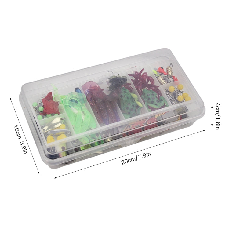 Set d'accessoires pour hameçon calamar de route, 141 pièces