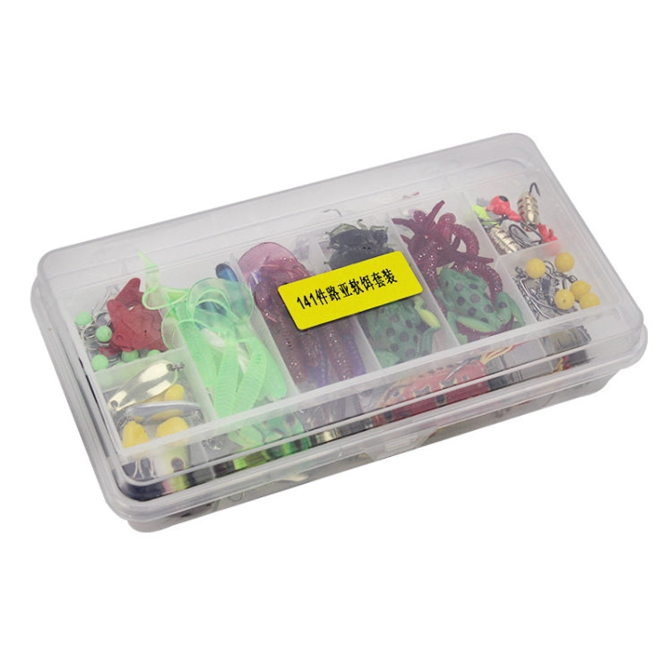 Set d'accessoires pour hameçon calamar de route, 141 pièces