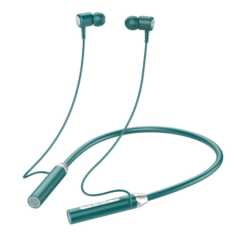 Casque Bluetooth sans fil magnétique BT-63 à suspension tour de cou, Vert, Noir, Bleu, Rouge, Rose, Blanc