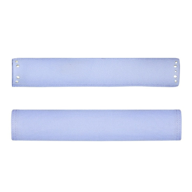 2 coussinets d'oreille en éponge pour Logitech G435, cache-oreilles rose rouge, cache-oreilles bleu, bandeau noir, bandeau violet, bandeau bleu