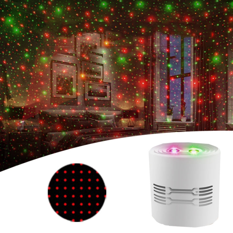 Lampe d’ambiance laser de scène mini USB C209, style étoile unique (blanc), style 8 en 1 (noir), style 12 en 1 (noir)