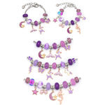 TZ-05 Bracelet d'enfants DIY Bijoux Bande Dessinée Cristal Coloré 63 en 1, 63 en 1 (Ensemble violet), 63 en 1 (Ensemble rouge), 63 en 1 (Ensemble vert), 63 en 1 (Ensemble couleur)