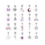 TZ-05 Bracelet d'enfants DIY Bijoux Bande Dessinée Cristal Coloré 63 en 1, 63 en 1 (Ensemble violet), 63 en 1 (Ensemble rouge), 63 en 1 (Ensemble vert), 63 en 1 (Ensemble couleur)