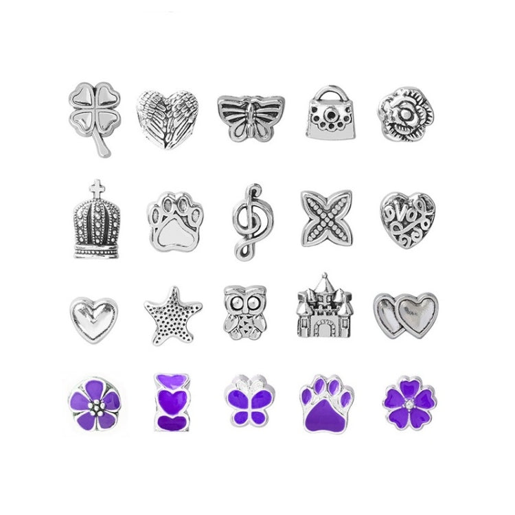 TZ-05 Bracelet d'enfants DIY Bijoux Bande Dessinée Cristal Coloré 63 en 1, 63 en 1 (Ensemble violet), 63 en 1 (Ensemble rouge), 63 en 1 (Ensemble vert), 63 en 1 (Ensemble couleur)
