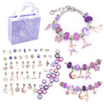 TZ-05 Bracelet d'enfants DIY Bijoux Bande Dessinée Cristal Coloré 63 en 1, 63 en 1 (Ensemble violet), 63 en 1 (Ensemble rouge), 63 en 1 (Ensemble vert), 63 en 1 (Ensemble couleur)