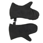 1 paire de gants isolants en cuir véritable pour barbecue d'extérieur, KX139