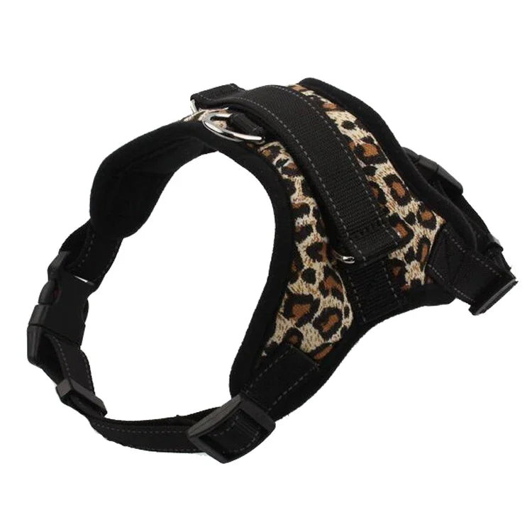 Sangle de poitrine réglable pour chien K9, Taille : XS, S, M