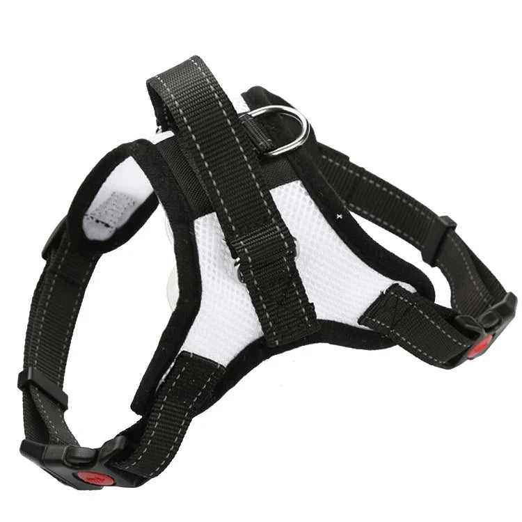 Sangle de poitrine réglable pour chien K9, Taille : XS, S, M
