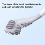 Brosse de toilette Golf avec base étanche à ouverture et fermeture automatiques, blanc, bleu, noir, vert