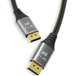 Câble DisplayPort mâle à mâle version 1.4 8K DP, 0,5 m, 1 m, 1,5 m, 2 m, 3 m, 5 m, 7 m, 10 m