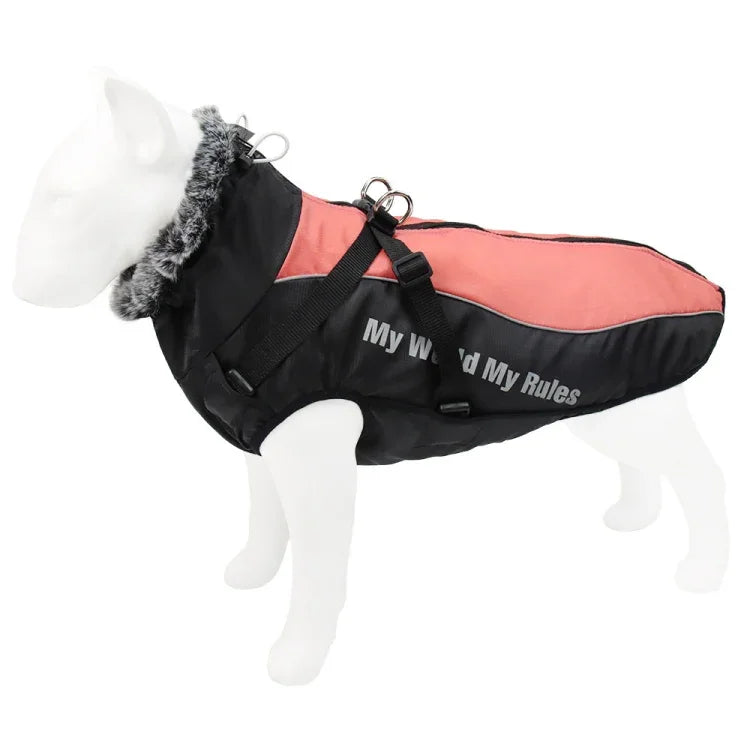 BL-683 Vêtements réfléchissants pour chien, chauds, tailles XL, XXL, XXXL