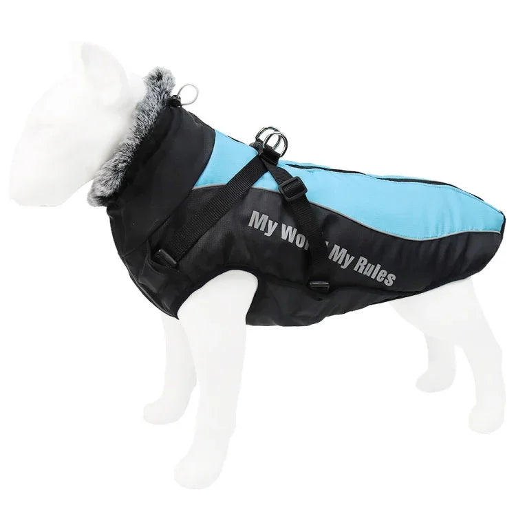 BL-683 Vêtements réfléchissants pour chien, chauds, tailles XL, XXL, XXXL