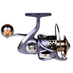 Moulinet de pêche PROBEROS en fil métallique, Modèles : DR2000, DR3000, DR4000, DR5000, DR6000, DR7000