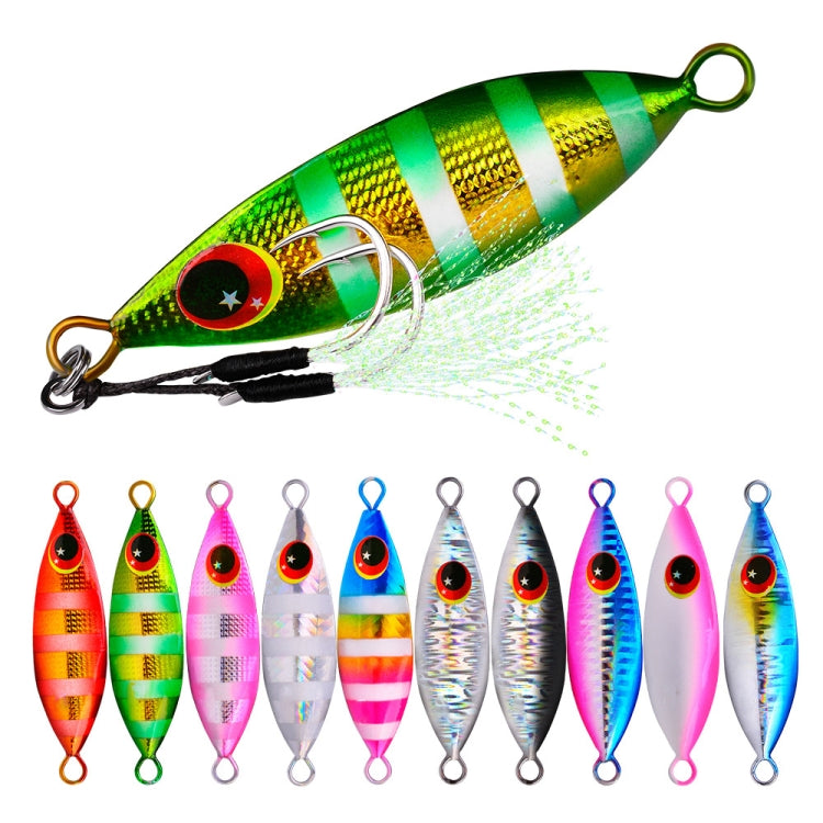 Appât métallique PROBEROS LF105 pour pêche en mer, 10g, 20g, 30g, 40g, 60g