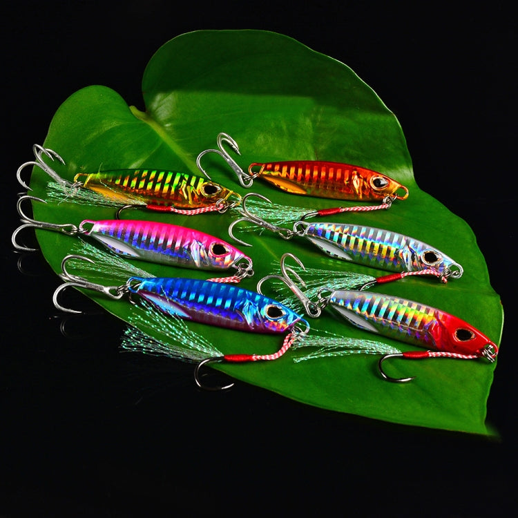 Appât métallique PROBEROS en plaque de fer plombée pour pêche, 10G, 15G, 20G, 30G, 40G, 50G