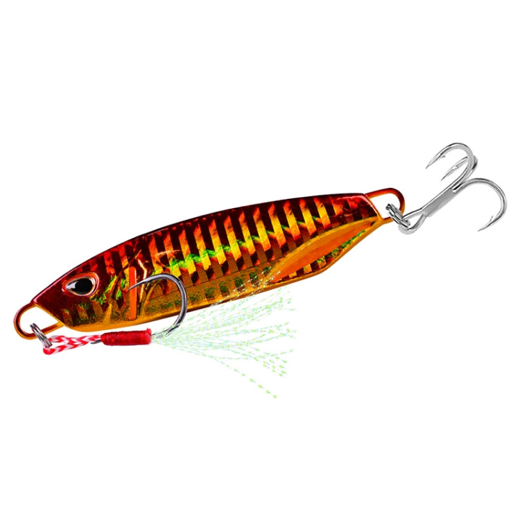 Appât métallique PROBEROS en plaque de fer plombée pour pêche, 10G, 15G, 20G, 30G, 40G, 50G