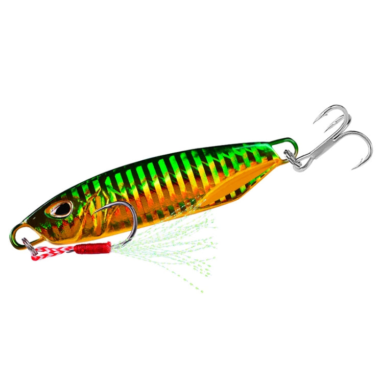 Appât métallique PROBEROS en plaque de fer plombée pour pêche, 10G, 15G, 20G, 30G, 40G, 50G