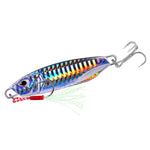 Appât métallique PROBEROS en plaque de fer plombée pour pêche, 10G, 15G, 20G, 30G, 40G, 50G