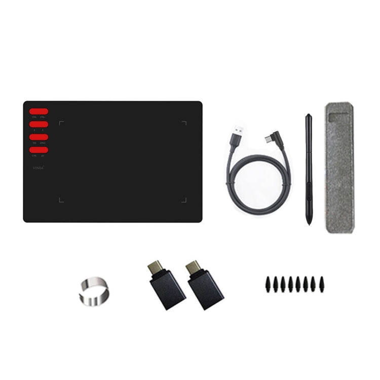 Tablette à dessin VINSA T505, Style :, Pack 1, Pack 2, Pack 3