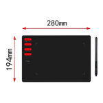 Tablette à dessin VINSA T505, Style :, Pack 1, Pack 2, Pack 3