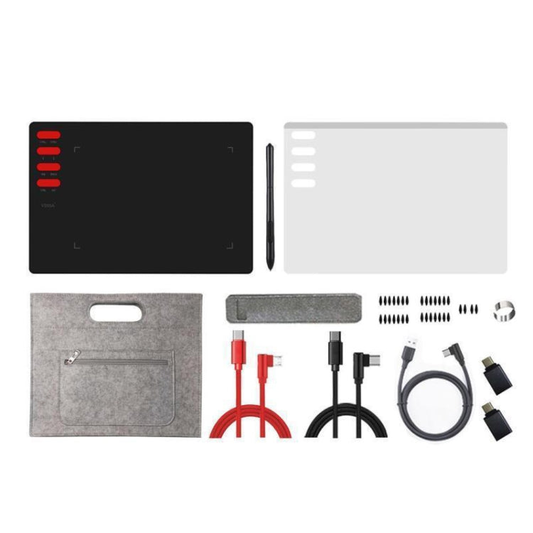 Tablette à dessin VINSA T505, Style :, Pack 1, Pack 2, Pack 3