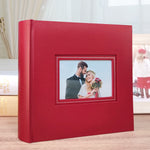 N55060 Album souvenir de couple 6 pouces, Rouge, Bleu, Noir, Blanc
