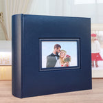 N55060 Album souvenir de couple 6 pouces, Rouge, Bleu, Noir, Blanc