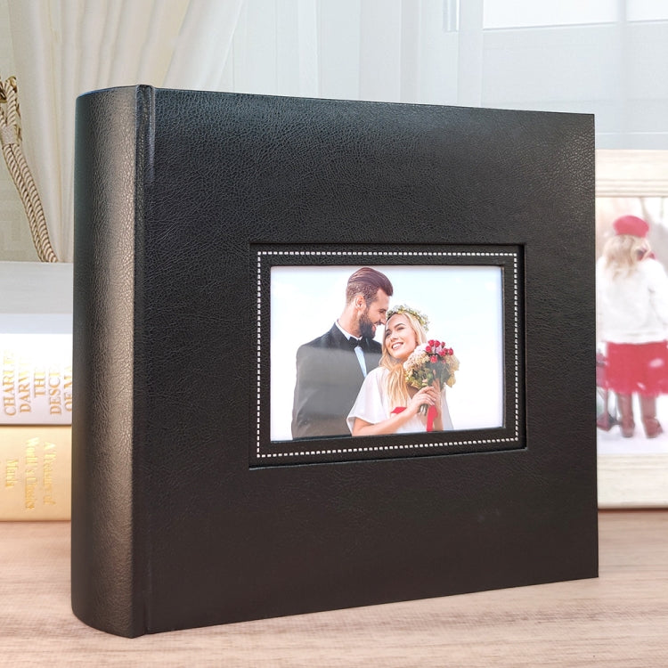 N55060 Album souvenir de couple 6 pouces, Rouge, Bleu, Noir, Blanc