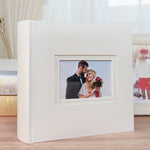 N55060 Album souvenir de couple 6 pouces, Rouge, Bleu, Noir, Blanc
