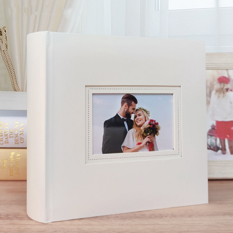 N55060 Album souvenir de couple 6 pouces, Rouge, Bleu, Noir, Blanc
