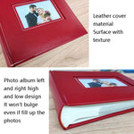 N55060 Album souvenir de couple 6 pouces, Rouge, Bleu, Noir, Blanc