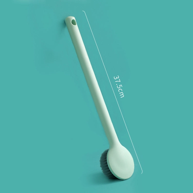 Brosse de Douche à Poils Doux et Long Manche, Vert Menthe, Rose Cerise, Blanc Ivoire