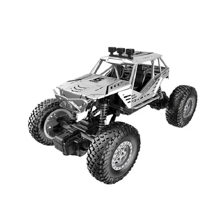 JZRC Véhicule tout-terrain télécommandé en alliage, jouet de voiture rechargeable pour enfants, petit vert, petit bleu, moyen noir, moyen argent, grand noir, grand argent