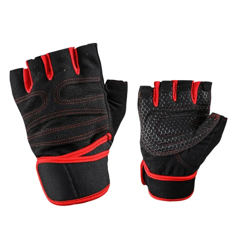ST-2120 Gants Antidérapants pour Équipement de Musculation, S, M, L, XL